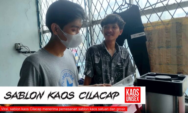 sablon kaos cilacap